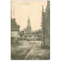 carte postale ancienne 22 DINAN. Tour de l'Horloge vers 1900