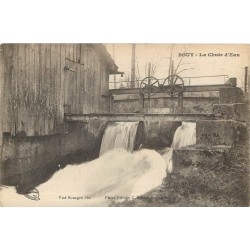 51 BOUY. La Chute d'Eau à l'Ecluse 1917