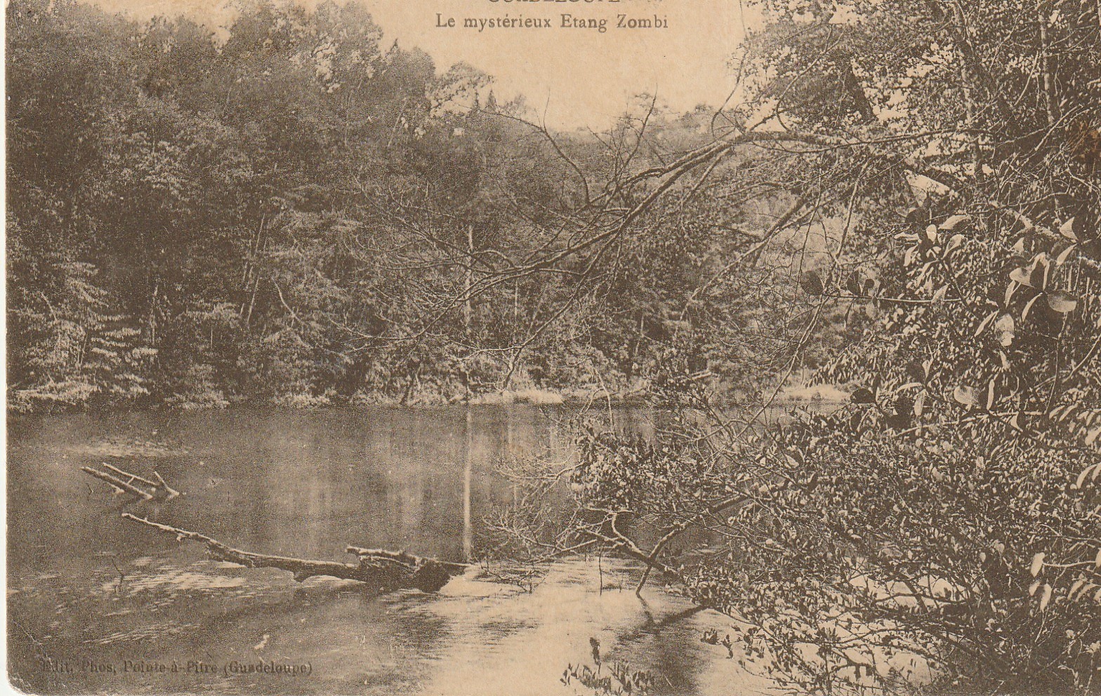 GUADELOUPE. Le mystérieux Etang Zombi
