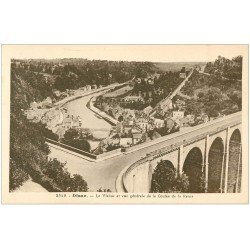 carte postale ancienne 22 DINAN. Viaduc et Coulée de la Rance 2325