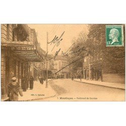 carte postale ancienne 03 MONTLUCON. Boulevard Courtais