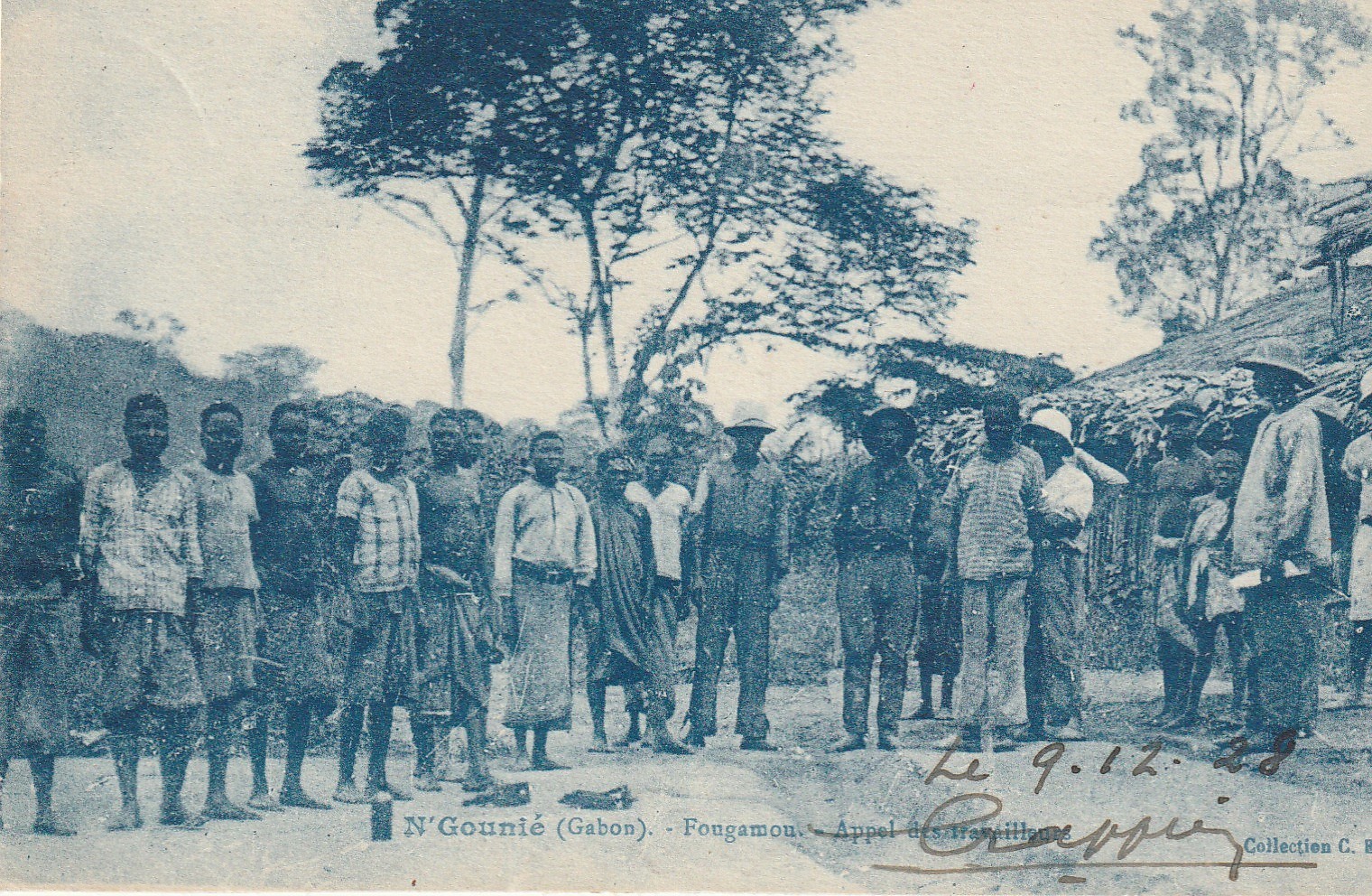 GABON. N'Gounié. Fougamou appel des Travailleurs