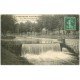 carte postale ancienne 22 Environs de Plélauff. Ecluse et Canal de Nantes à Brest 1906