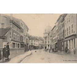 88 RAMBERVILLERS. Café du Pont Rue du Commandant Jacquot 1915