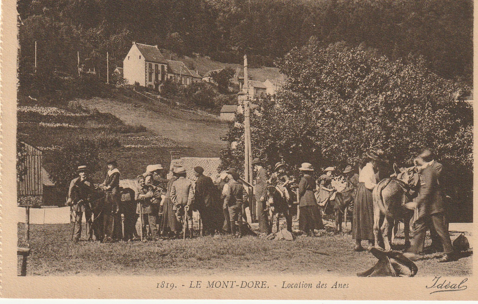 63 LE MONT-DORE. Location des Anes