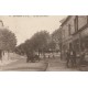 95 AUVERS. Tacot devant Bar Tabac rue de la Gare 1931