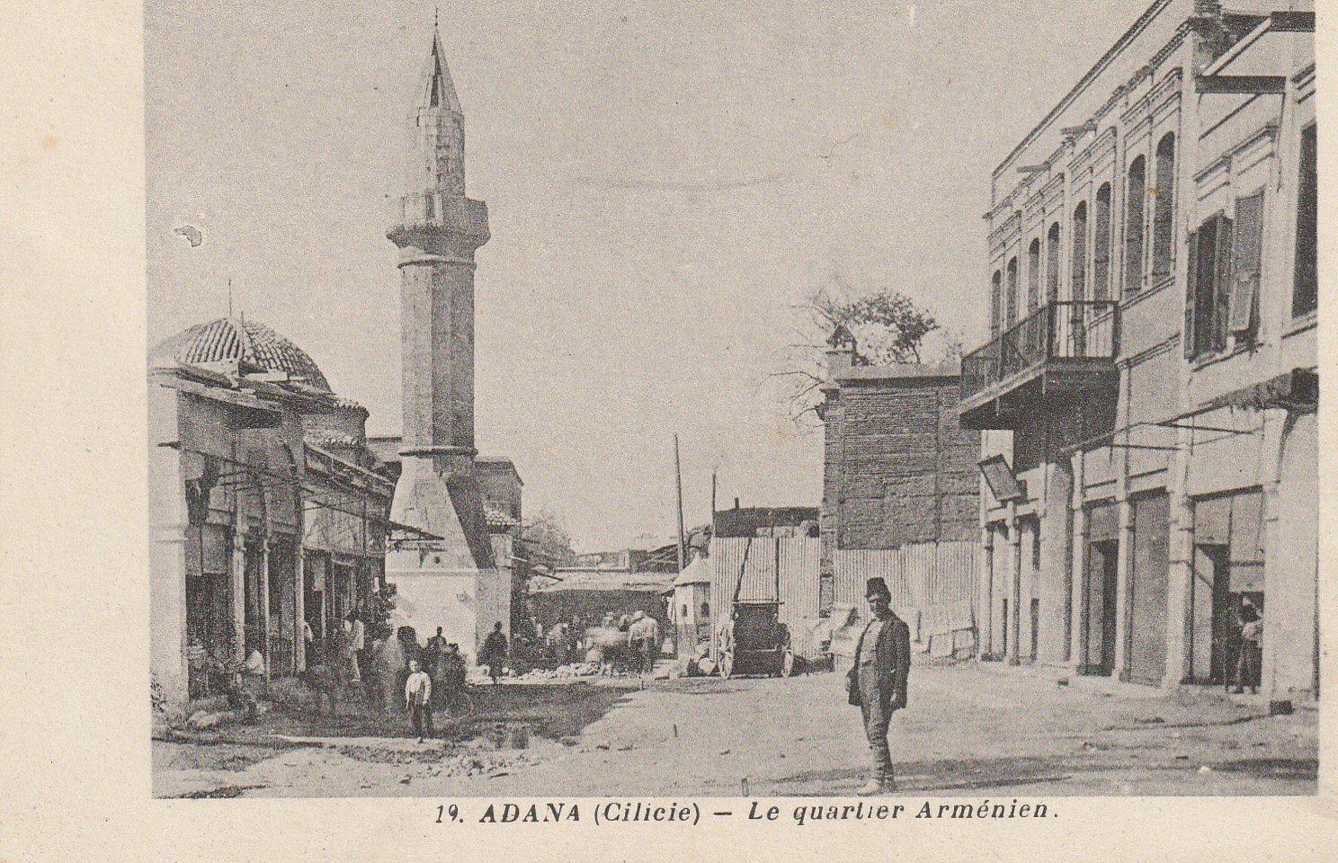 Turquie ADANA Cilicie. Le Quartier Arménien 1921