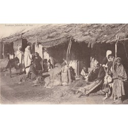 MARRAKECH. Israélites fabricants de bâts 1913