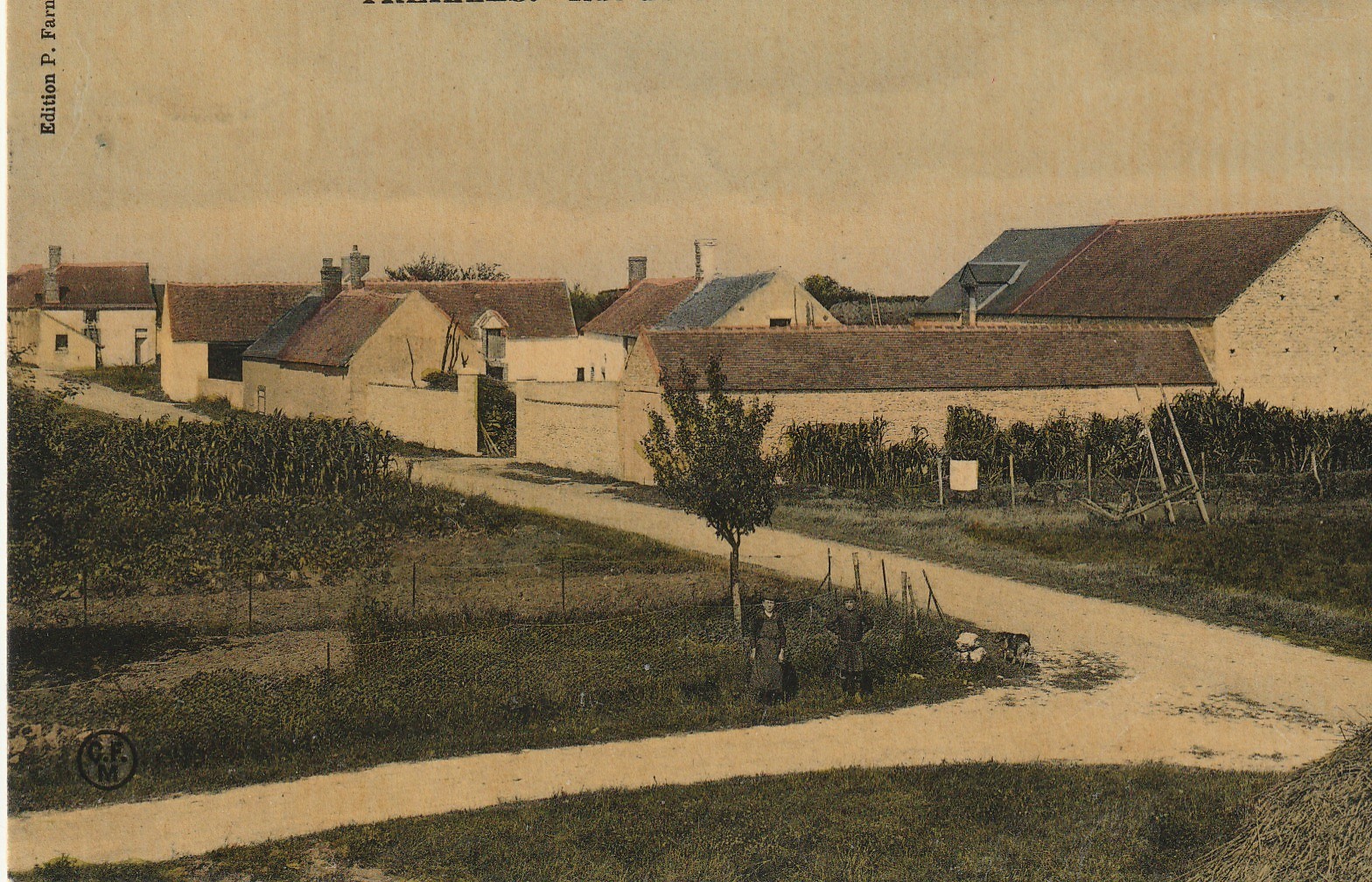 45 TREILLES en Gâtinais. Rue du Bout-d'en-Haut ou Grande-Rue 1916