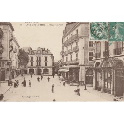 73 AIX-LES-BAINS. Brasserie et commerces Place Carnot 1924