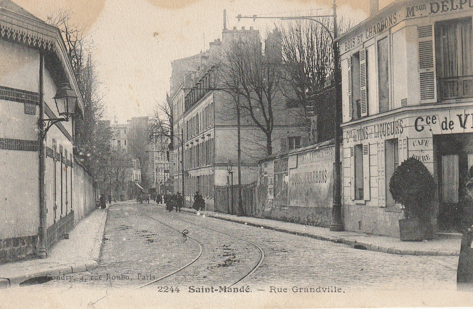 94 SAINT-MANDE. Café Delpuech rue Granville