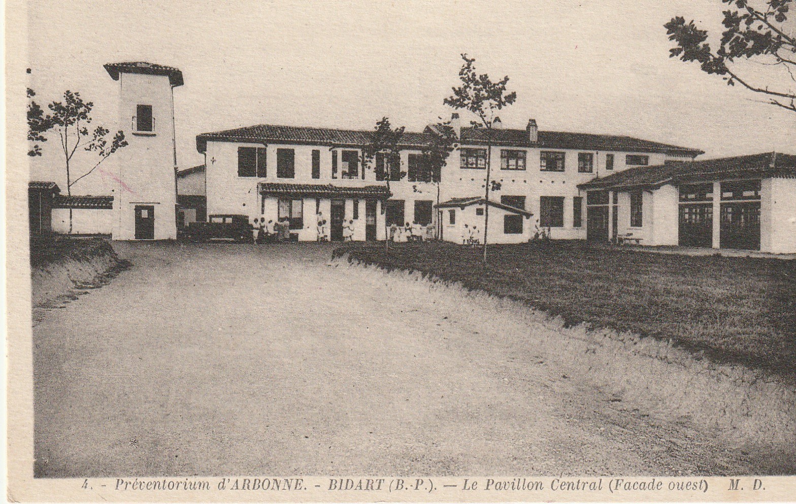 64 BIDART. Le Pavillon Central du Préventorium