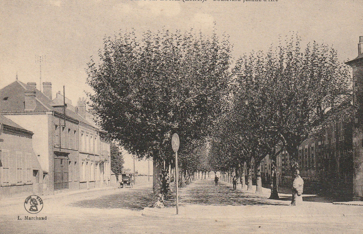 45 SULLY-SUR-LOIRE. Boulevard Jeanne d'Arc 1921