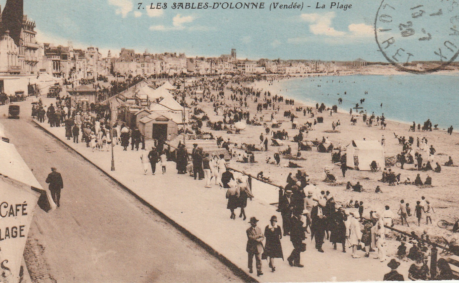 85 LES SABLES-D'OLONNE. La Plage 1929