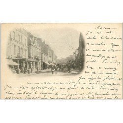 carte postale ancienne 03 MONTLUCON. Boulevard Courtais 1901