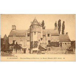 carte postale ancienne 22 GUINGAMP. Abbaye de Sainte-Croix Manoir 1933
