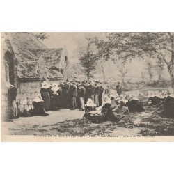 LA BRETAGNE. Scènes de la Vie Bretonne. La Messe d'après Deyrolle