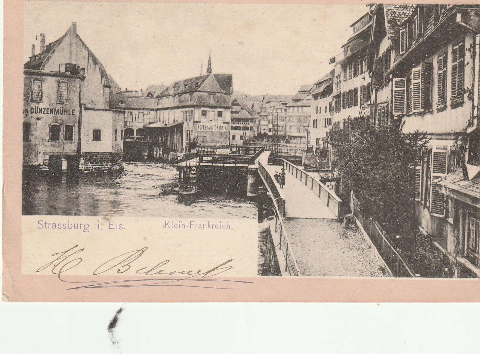 67 STRASBOURG & STRASSBURG. Klein Frankreich & la Petite France 1903