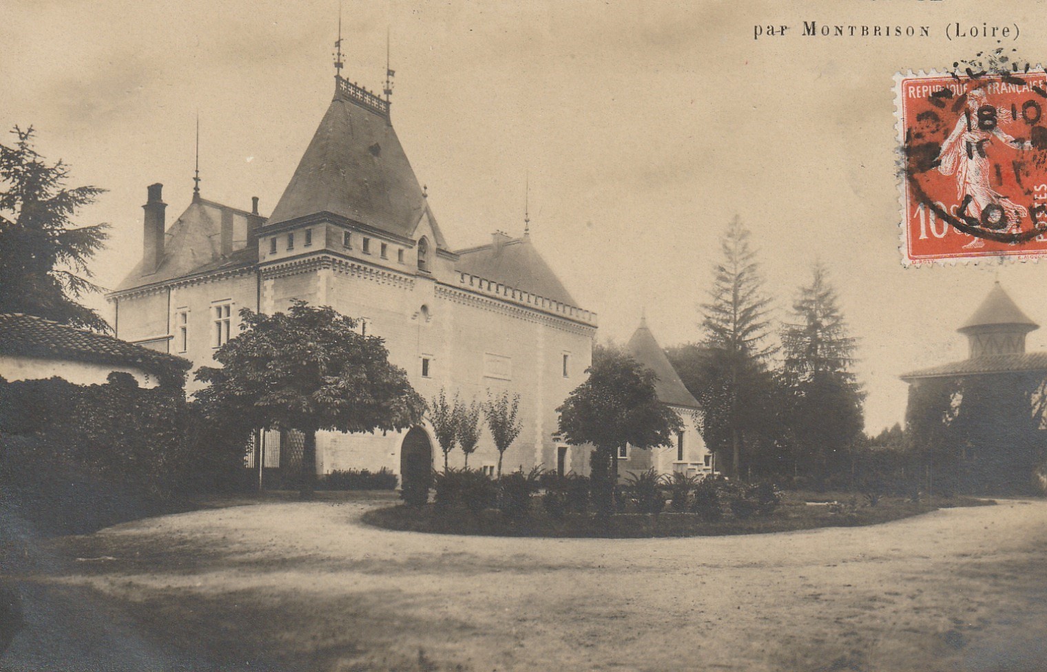 42 CURAISE ou CURAIZE. Le Château 1912