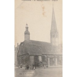 51 VIENNE-LE-CHATEAU. L'Eglise belle animation
