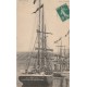 76 FECAMP. Navires de pêcheurs Terre-Neuviers dans l'Avant-Port 1912