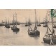 80 LE HOURDEL. Le Port à Marée basse avec barques de Pêcheurs 1923