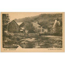 carte postale ancienne 22 GUINGAMP. Le Moulin à Eau de Pont-Ezer