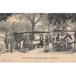95 FRANCONVILLE. LE Marché Place de la Mairie