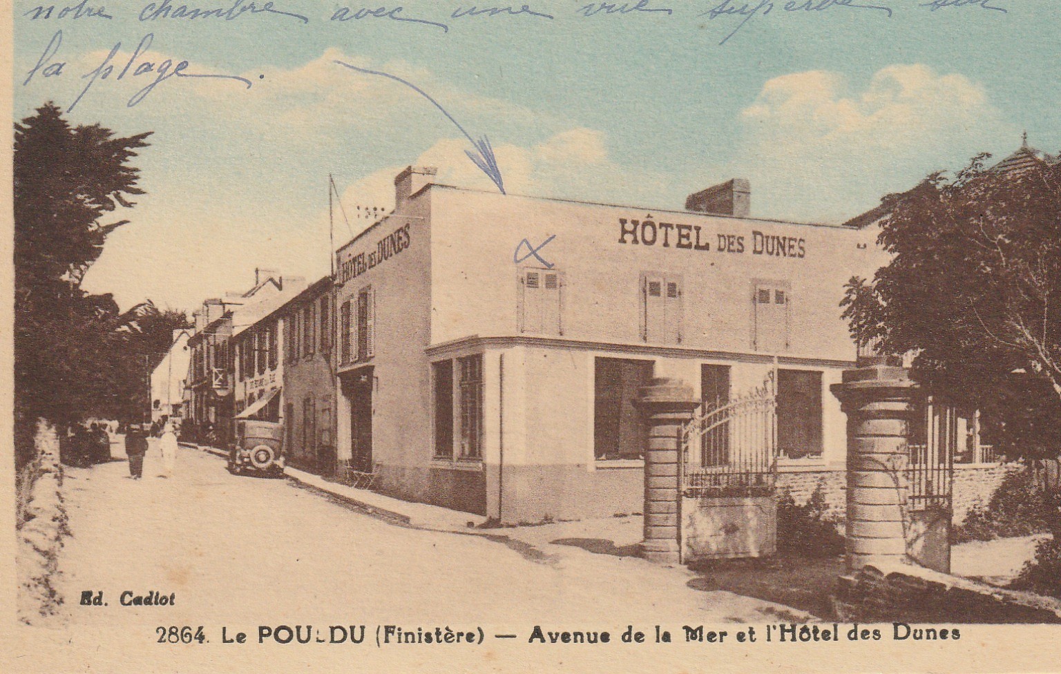 29 LE POULDU. Hôtel des Dunes avenue de la Mer