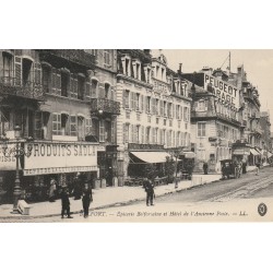 90 BELFORT. Epicerie Belfortaine et Hôtel de l'Ancienne Poste 1925