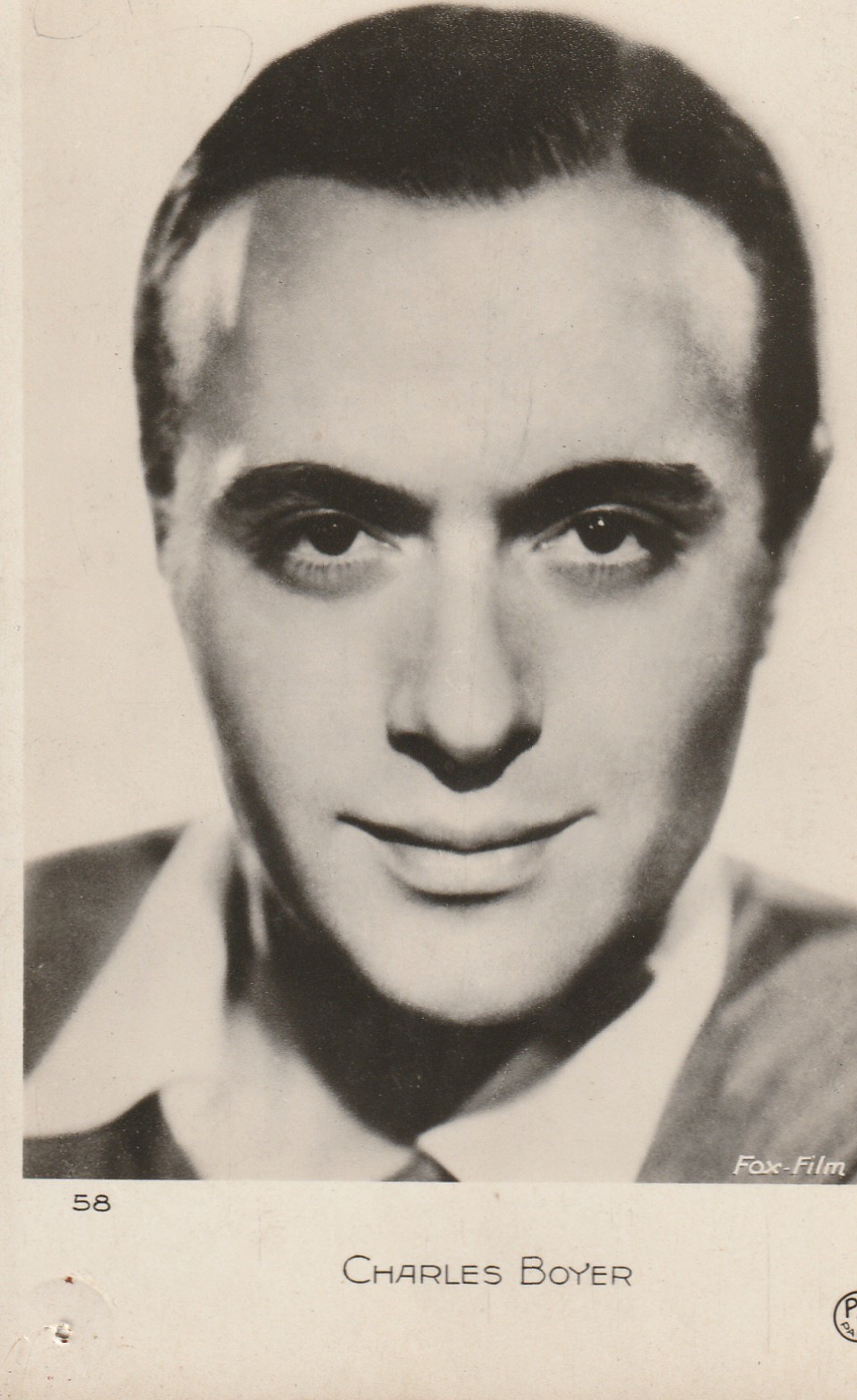 Photo cpsm petit format ARTISTE Comédien Charles Boyer 1936