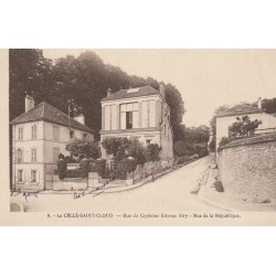 78 LA CELLE-SAINT-CLOUD. Rue du Capitaine E.Siry et de la République