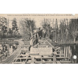 45 Saint Pryvé Saint Mesmin SAINT-SANTIN. Pont sur le Loiret avec Tablier en ciment armé 1921