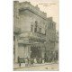 carte postale ancienne 03 MONTLUCON. Café Riche et Bréchaille coiffeur