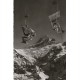 Photo cpsm petit format Suisse SESSSELBAHN GRINDELWALD-FIRST 1955 télésièges en Montagne