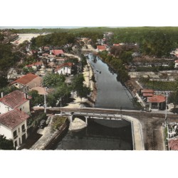 Photo cpsm grand format 40 CAP BRETON. Le Pont Lajus 1960