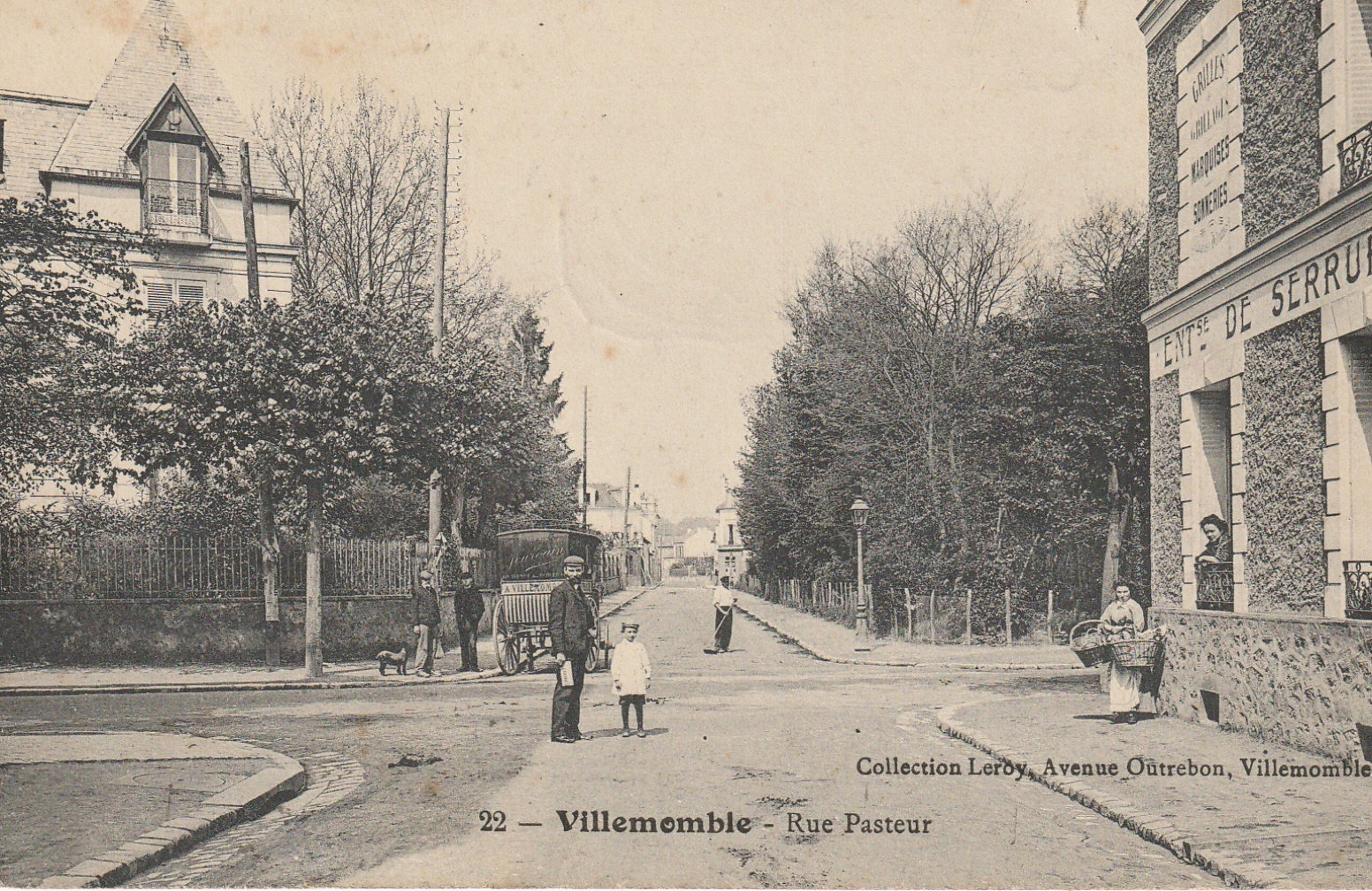 93 VILLEMOMBLE. Entreprise de Serrurerie rue Pasteur