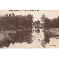 77 GLANDELLES. Animation bords du Loing 1930