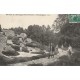 60 MONTLOGNON. Chemin de Montagny-Ste-Félicité avec Promeneurs 1913