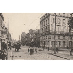 80 AMIENS. Grand Hôtel de l'Univers et du Rhin rue de Noyon 1925