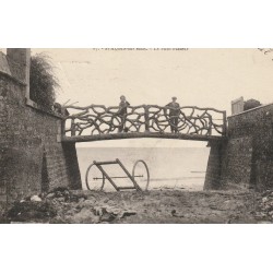 14 SAINT-AUBIN-SUR-MER. Le Pont Pasteur 1928