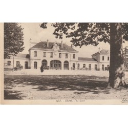 63 RIOM. La Gare 1937