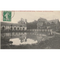 27 LA CROIX-SAINT-LEUFROY. La Couture, le Chalet et la Ferme 1913