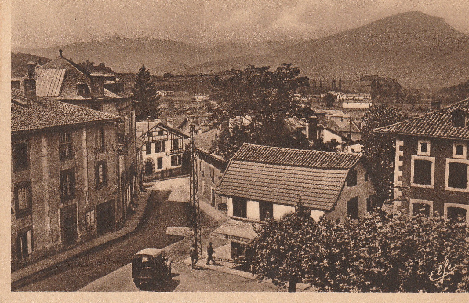 64 SAINT-JEAN-PIED-DE-PORT. Café des Sports Avenue de la Gare 1952