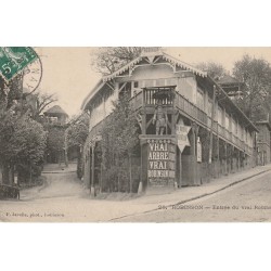 92 ROBINSON. Entrée du Restaurant au vrai Arbre de Robinson 1908