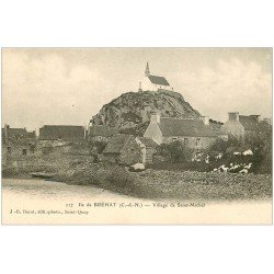 carte postale ancienne 22 ILE DE BREHAT. Village de Saint-Michel