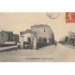 93 VILLEMOMBLE. Hôtel Restaurant "Souvenir de la Forêt" Allée Franklin vers 1910...