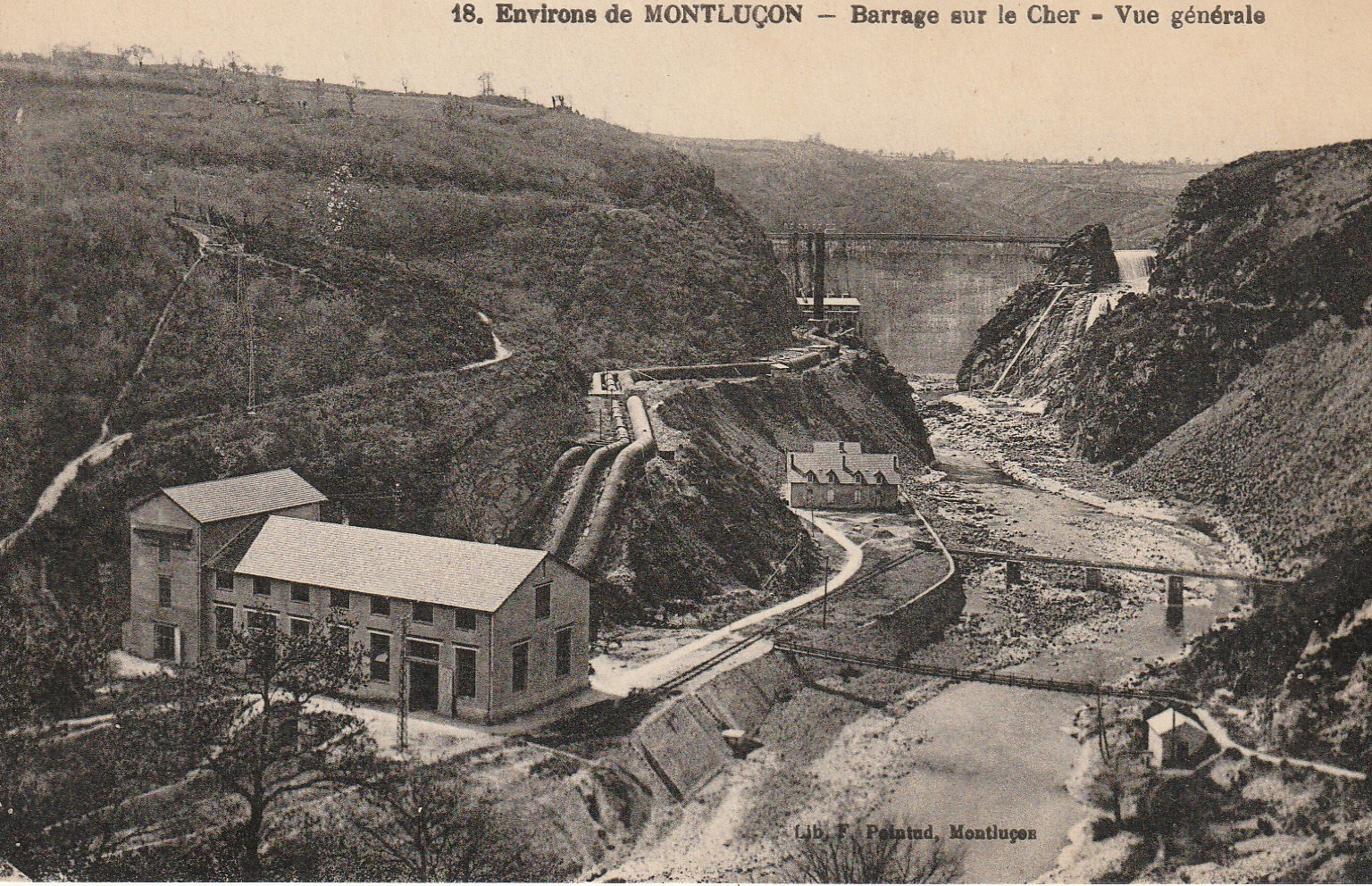 03 MONTLUCON. Barrage sur le Cher