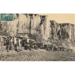 76 LE TREPORT. Les Falaises et la Plage 1908