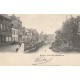 2 x cpa BRUGES BRUGGE Quai des Ménétriers 1907 et Pont du Béguinage 1960